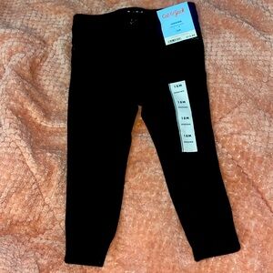 Cat & Jack toddlers black jeggings size 18M, new with tags
